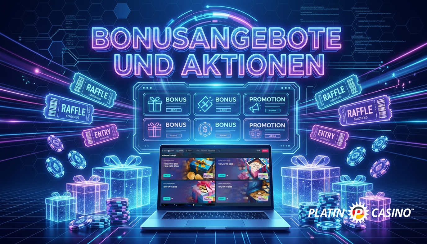 Das Platin Casinos Casino bietet viele Boni und Promotionen