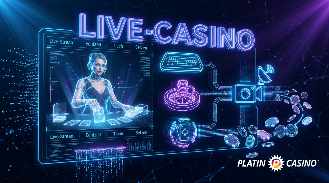 Das Platin Casinos Casino bietet Live-Spiele mit einem Händler an