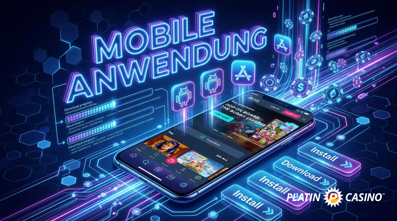 Das Platin Casinos Casino bietet an, in einer mobilen App zu spielen
